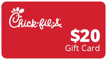 Blood Drive  Chick-fil-A $20 Gift Card